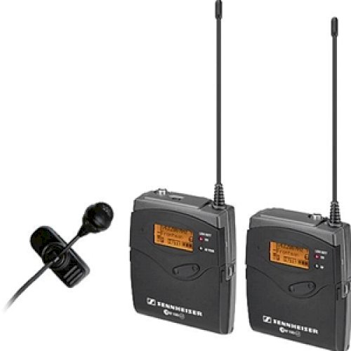 Sennheiser EW 122P G3-B Portable Wireless Lapel Microphone System with ME4 Lavalier Mic