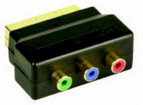 SCART Plug to RGB Video Adaptor