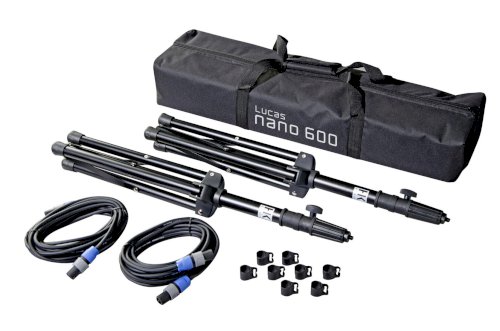 HK Audio Nano 600 - Stereo Add-On Pack (Cables+Stands+Bag)