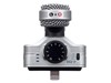 Zoom iQ7 MS Professional Microphone suits iOS devices with Lightning Connector