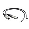 Blackmagic Design Set of 2 Mini XLR to XLR Audio Cables (50cm)