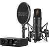 Rode Complete Studio Kit with AI-1 Audio Interface, NT1 Microphone, SM6 Shockmount, and XLR Cable
