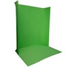LEDGO 1.8m Wide U Shaped Green Screen w/ 4x E60 LED Strip Lights Kit