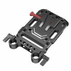 SmallRig 3016 V-Mount Battery Plate with Dual 15mm Rod Clamp