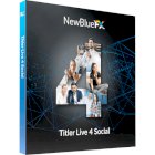 NewBlueFX Titler Live 4 Social (Download)