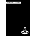 Savage Widetone Seamless Background Paper (#20 Super Black, 2.71m x 11m)