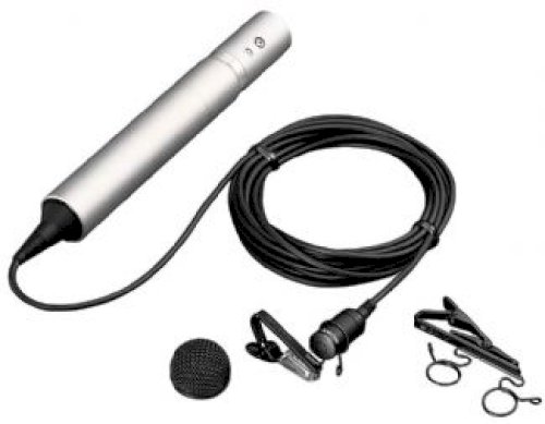 Sony ECM-55B Omnidirectional Lavalier Microphone with XLR 3-Pin Output