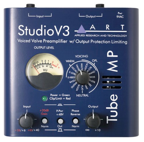 ART Tube MP Studio V3 - Tube Mic Preamp with Variable Valve Voicing