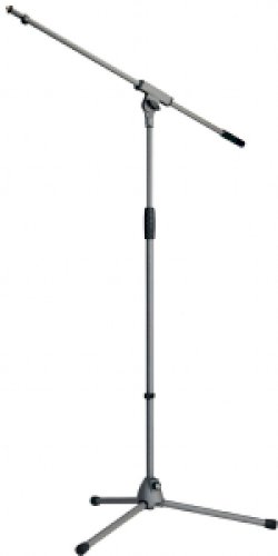 K&M 21060 Microphone Boom Stand (Soft-Touch Gray)