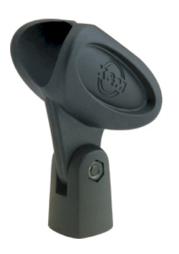 K&M 85050 Microphone Clip for Handheld Microphones (22mm Diameter)