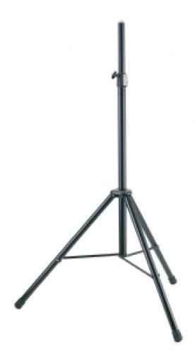 K&M 21435 Adjustable Speaker Stand (Black)