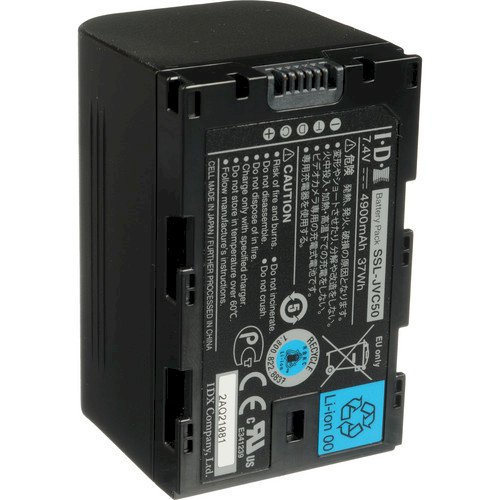 IDX SSL-JVC50 7.4V Lithium-Ion Battery for JVC GY-HM600 Camcorders