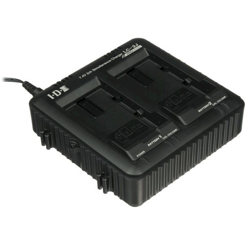 IDX LC-2J Two Bay Charger for SSL-JVC50