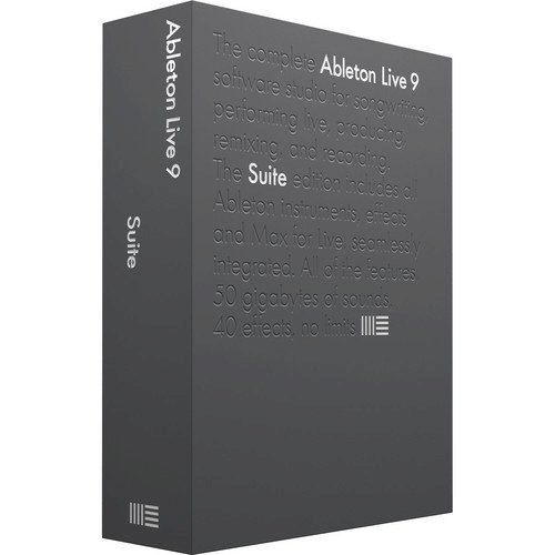 Ableton Live 9 Suite - Music Production Software