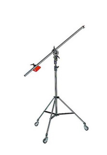 Manfrotto 085B Heavy-Duty Boom and Stand (Silver)
