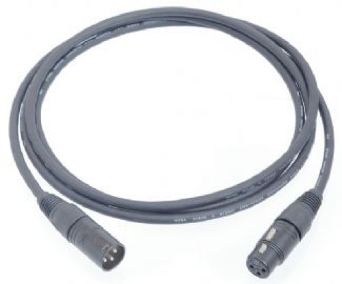 Hosa Technology 3-Pin XLR Male to 3-Pin XLR Female 20 Gauge Balanced Microphone Cable (25ft/7.6m)