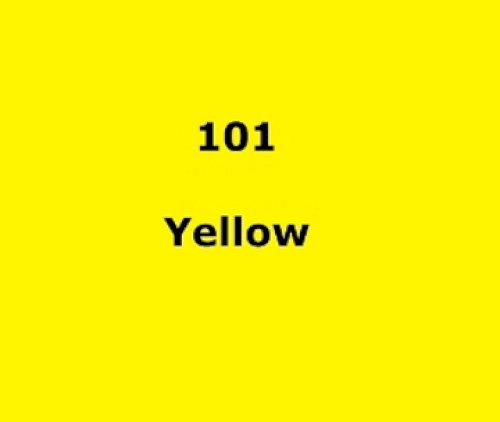 Lee Filters Lighting Gel Sheet 101 Yellow
