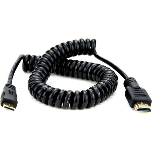 Atomos Coiled MINI to FULL HDMI Cable (30cm-45cm)