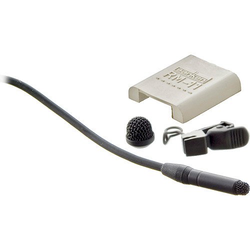 Sanken COS-11D Omnidirectional Lavalier Microphone - Pigtail (Black)
