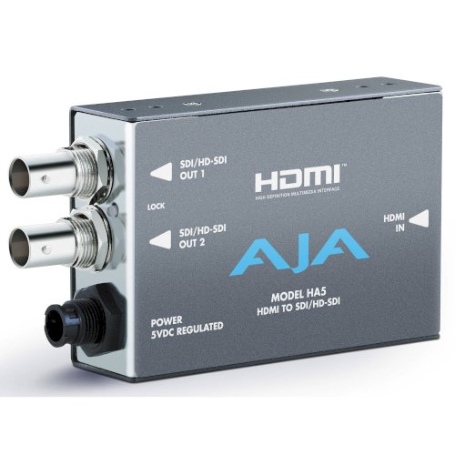 AJA HDMI to SD/HD-SDI Video and Audio Converter