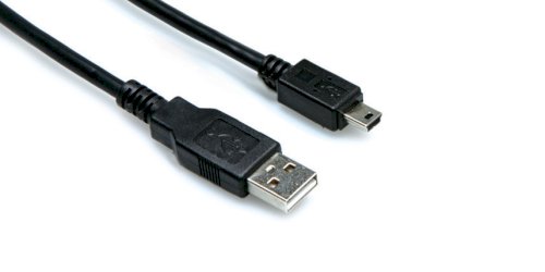 Hosa USB206AM High Speed USB Cable, Type A to Mini B, 6 ft