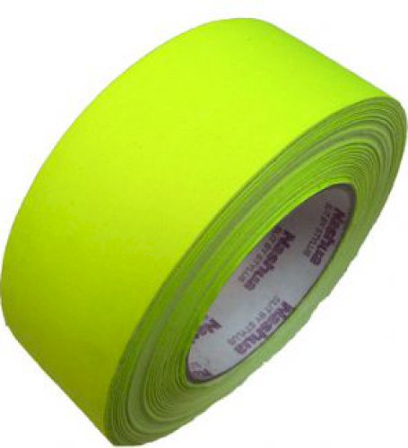 Nashua 511 Premium Neon Matte Gaffer Tape (48mm x 45m, Yellow)