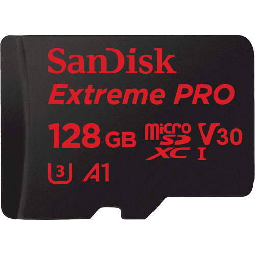 SanDisk Extreme Pro microSDXC UHS-I Card 128GB 100MB/s