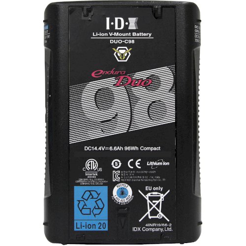 IDX DUO-C98 Endura Duo 14.4V 96Wh Lithium-Ion Battery (V-Mount)