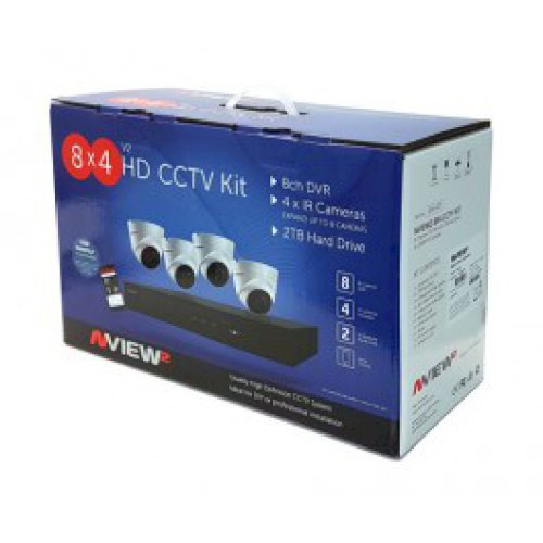 Ness NView2 v2 8X4 1080P CCTV KIT