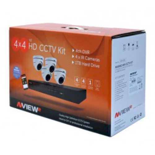 Ness NView2 v2 4X4 1080P CCTV Kit