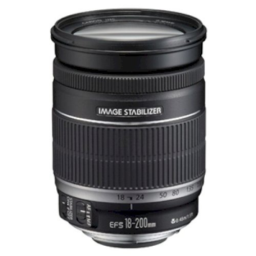 Canon EFS18-200IS EF-S18-200mm f/3.5-5.6 IS, Filter Diameter 72mm, Lens Hood EW-78D, Lens Case LP1116