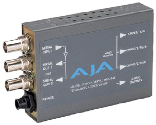 AJA Video Systems D10CEA Component or Composite Analog to SDI Converter