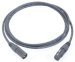 Hosa Technology 3-Pin XLR Male to 3-Pin XLR Female 20 Gauge Balanced Microphone Cable (5ft/1.5m)