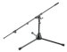 K&M 255 Low Level Tripod Microphone Stand with Telescoping Boom (290mm, Black)