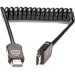 Atomos AtomFLEX PRO Coiled FULL to FULL 4K/60P HDMI Cable (30cm-60cm)