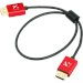 ZILR 8Kp60 Hyper Thin Ultra High-Speed HDMI Cable with Ethernet (45cm)