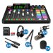 Rode RODECaster Pro II 4-Person Podcasting Kit with PodMics, Studio Arms, XLR Cables, Pop Filters, Headphones and Memory Card