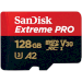 SanDisk 128GB Extreme PRO microSDXC UHS-I Memory Card with Adapter
