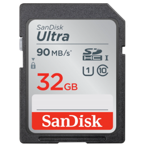 SanDisk 32GB Ultra SDHC UHS-I Card