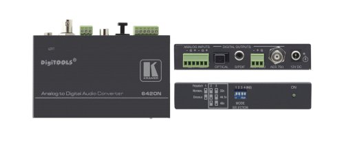 Kramer 6420N Stereo Analog to Digital Audio Converter