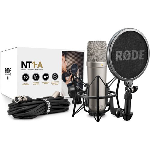 RODE NT1-A Studio Condenser Microphone Kit