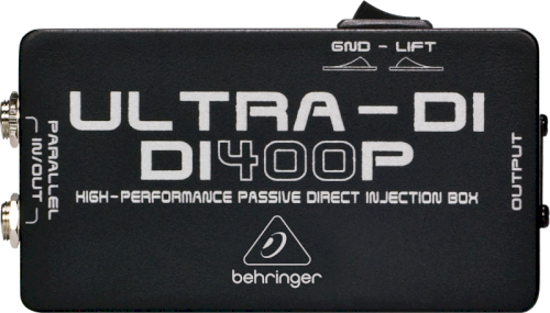 Behringer Ultra-DI DI400P High-Performance Passive DI-Box