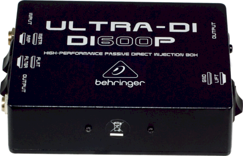 Behringer Ultra-DI DI600P High-Performance Passive DI-Box