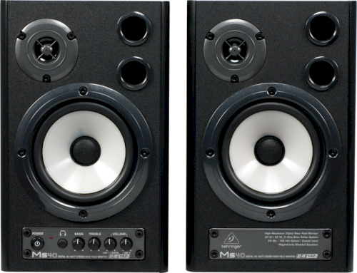 Behringer MS40 Active Digital Monitor Speakers (Pair)