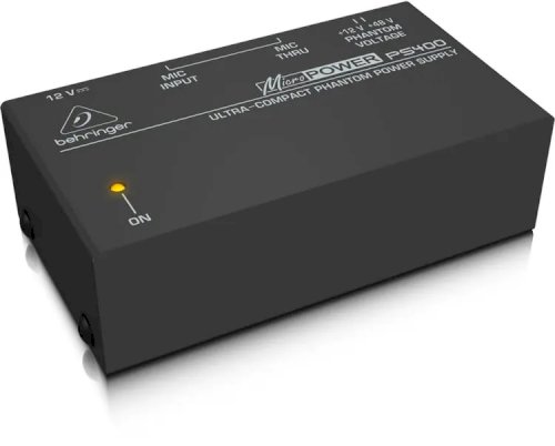 Behringer Micropower PS400 Ultra-Compact Phantom Power Supply