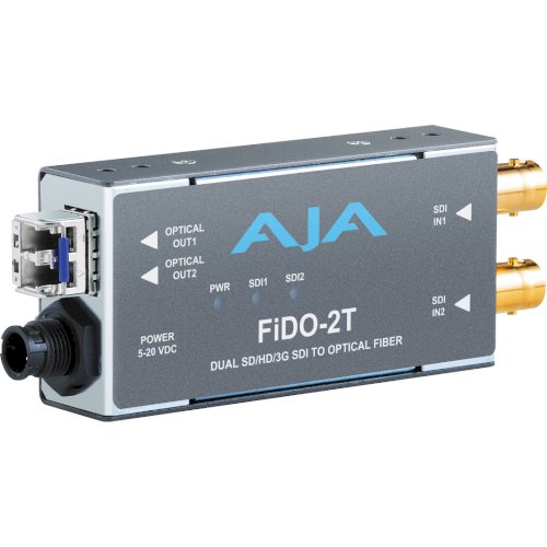 AJA FIDO Dual Channel SD/HD/3G SDI to Optical Fiber