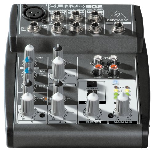 Behringer Xenyx 502 Audio Mixer