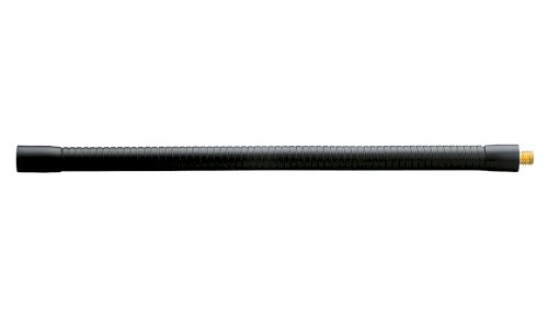 K&M 224 Flexible Gooseneck for Microphone Mounting (30cm, Black)