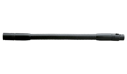 K&M 230/2 Flexible Gooseneck with XLR Female Plug and XLR Connector Bushing (30cm, Black)