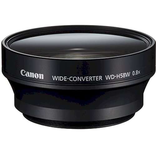 Canon WD-H58W Wide Converter Lens for Select Canon HD Camcorders